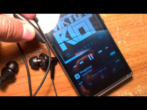 android microphone button swap sony earphones