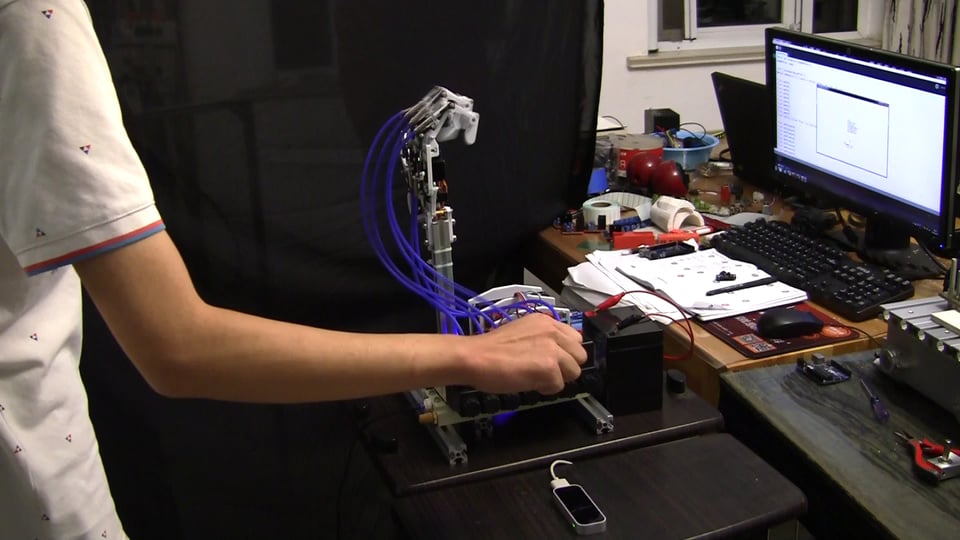 animatronic robot hand