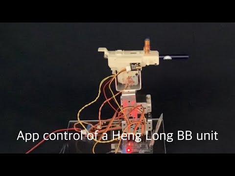 app control of Heng Long BB unit