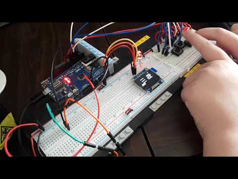 arduino car game using oled Dissplay