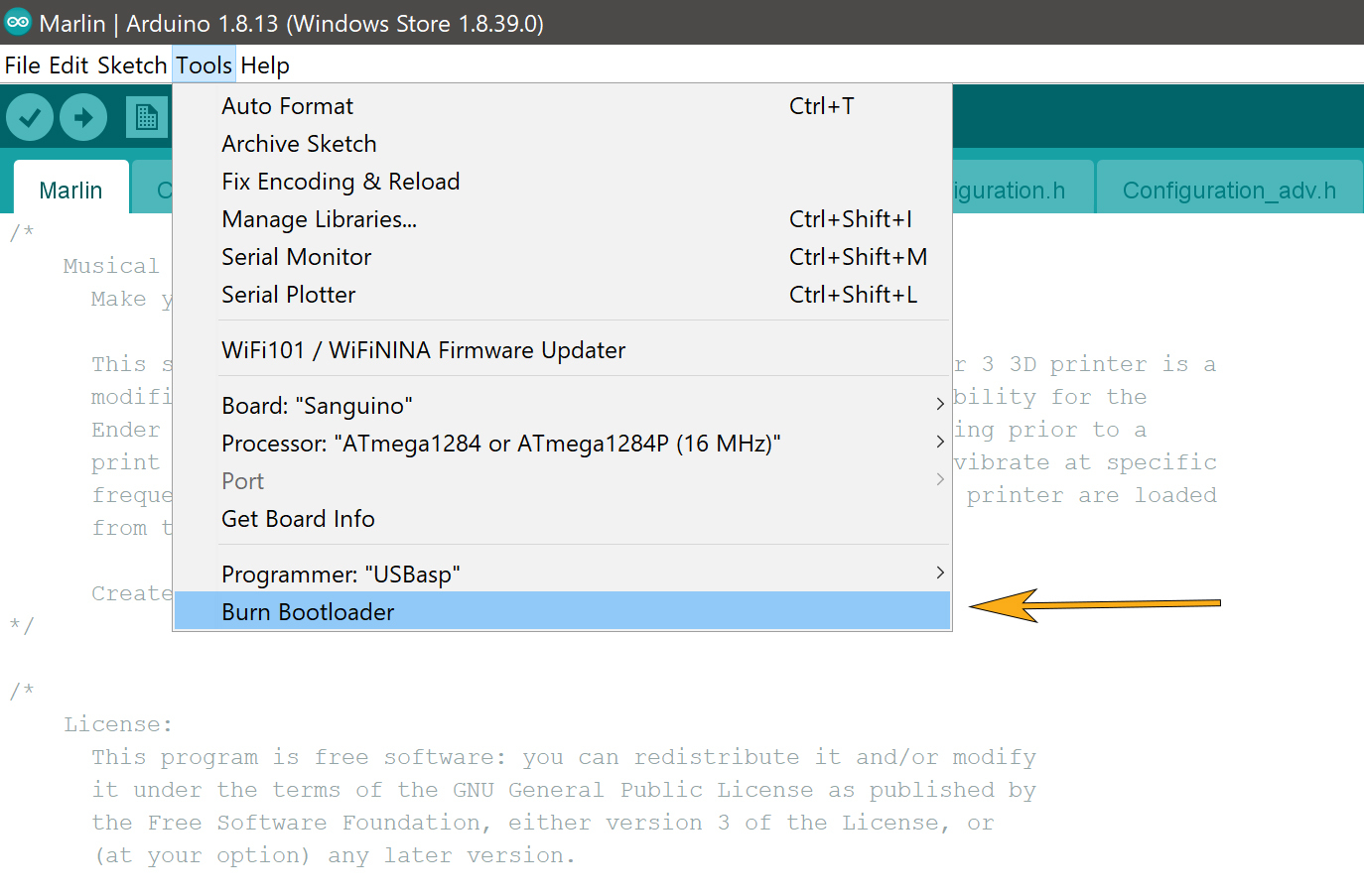 arduino ide burn bootloader utton.jpg