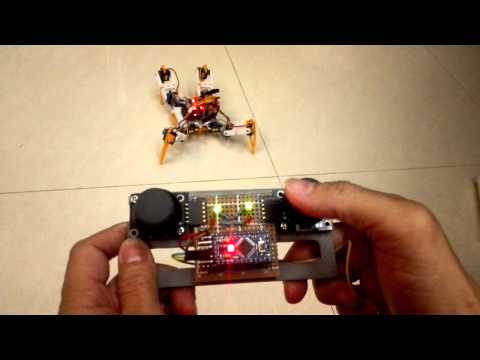 as live creature (quadpod, quad robot)