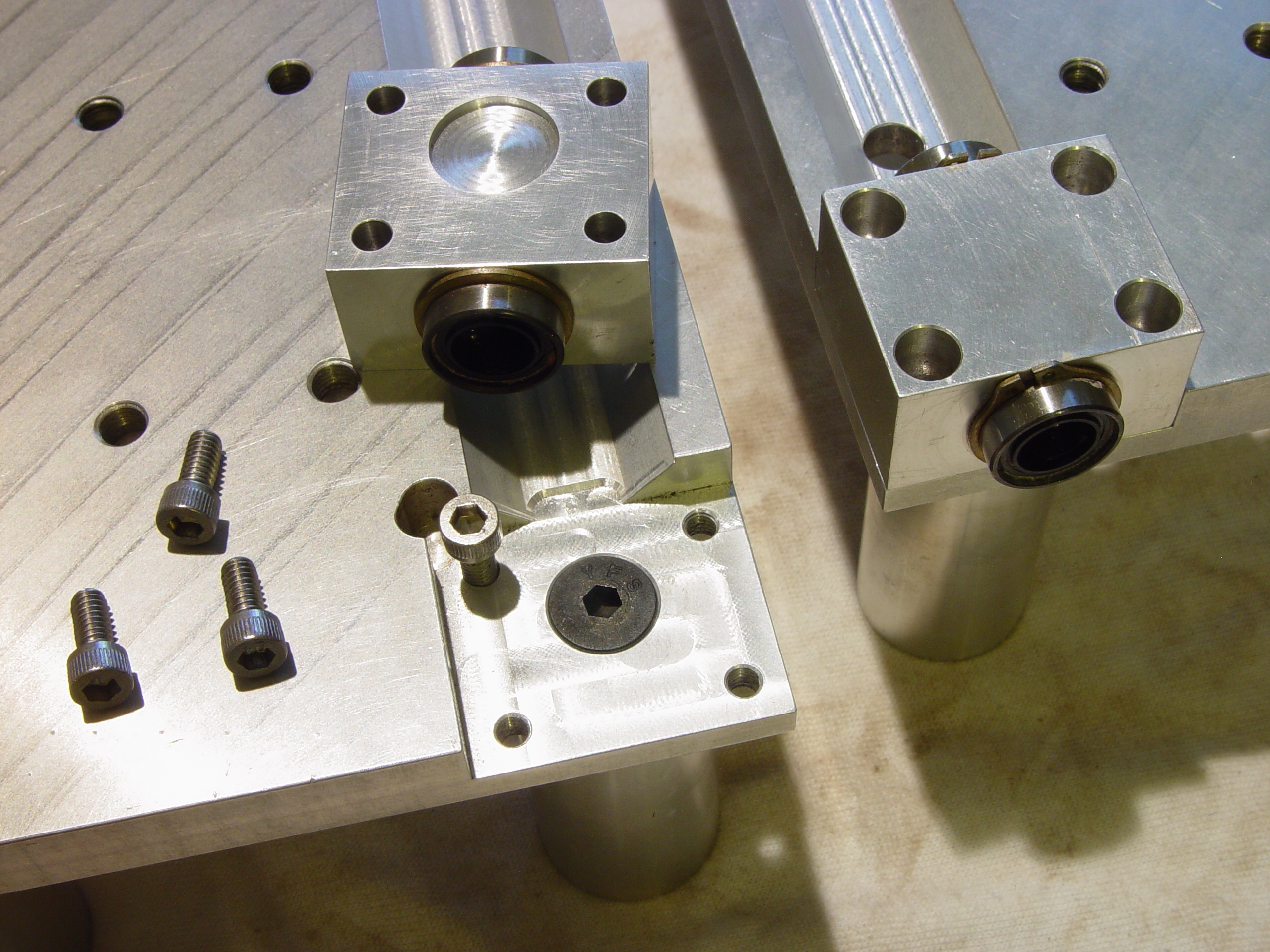 attaching bearing blocks.jpg