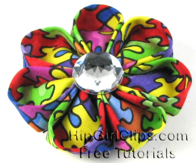 autism-awareness-cotton-fabric-flower-kanzashi-4.JPG