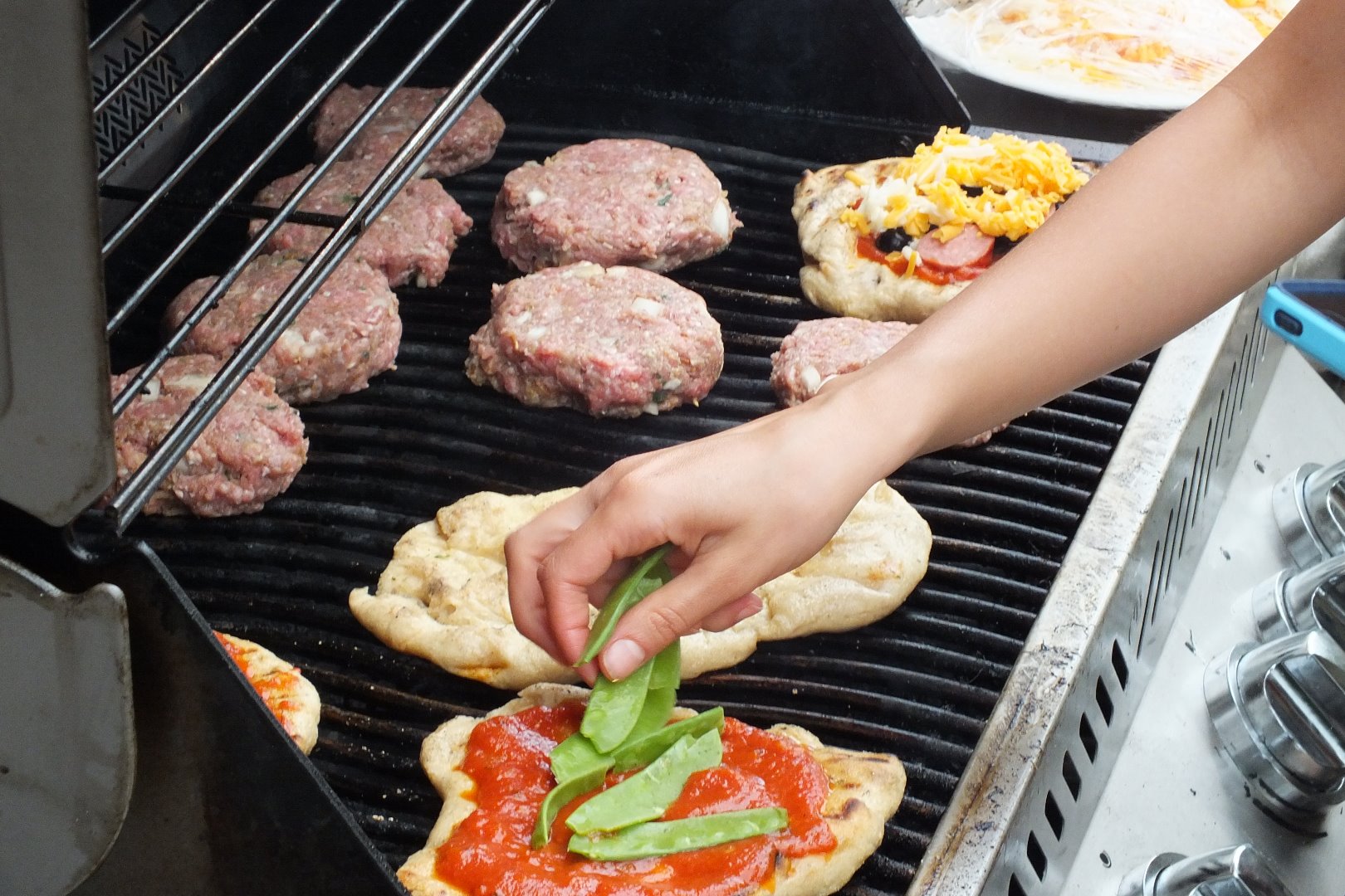 bbq, pizza, hamburger, vegetables 005.JPG