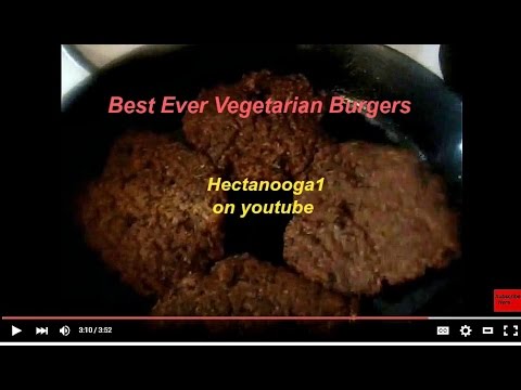 best ever vegetarian burgers recipe, burgur, (patties), vegan, veggie burgers