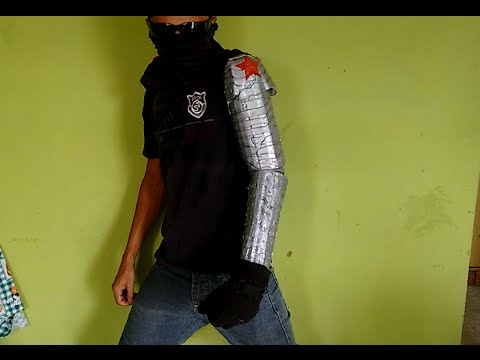 bra&amp;ccedil;o bionico soldado invernal (Capit&amp;atilde;o Am&amp;eacute;rica Guerra Civil) parte 1