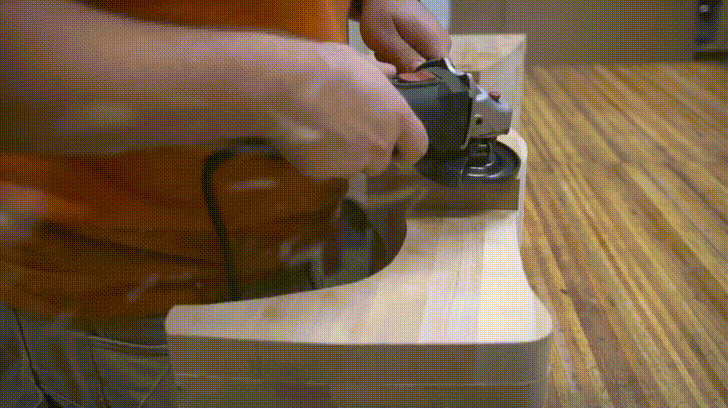 building a christmas story leg lamp 10gif.gif