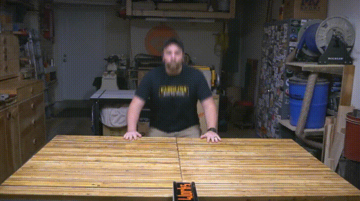 building a christmas story leg lamp 3gif.gif