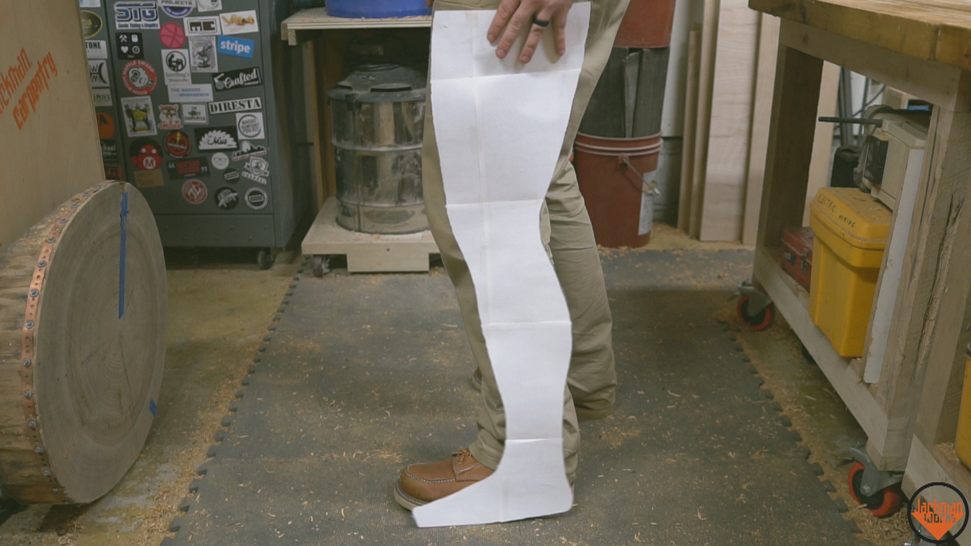 building a christmas story leg lamp 4.jpg