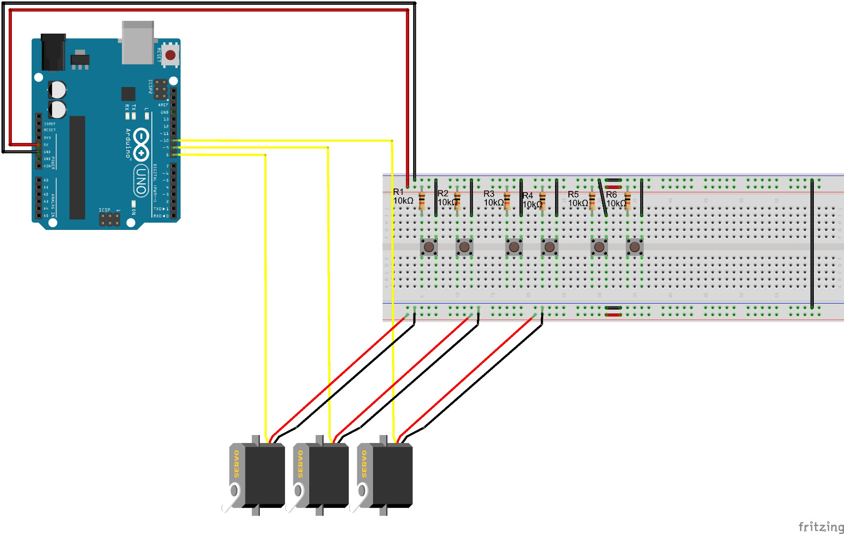 buttons resistors and servos.jpg