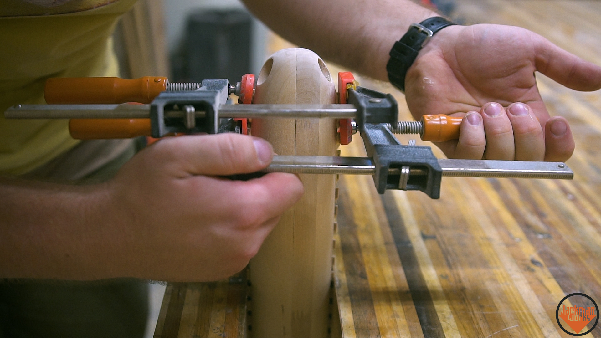 carving a giant diresta utility knife from wood 15.jpg