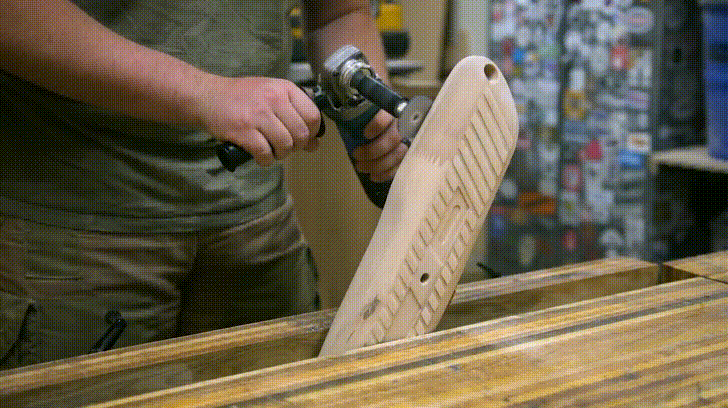 carving a giant diresta utility knife from wood 41 GIF.gif