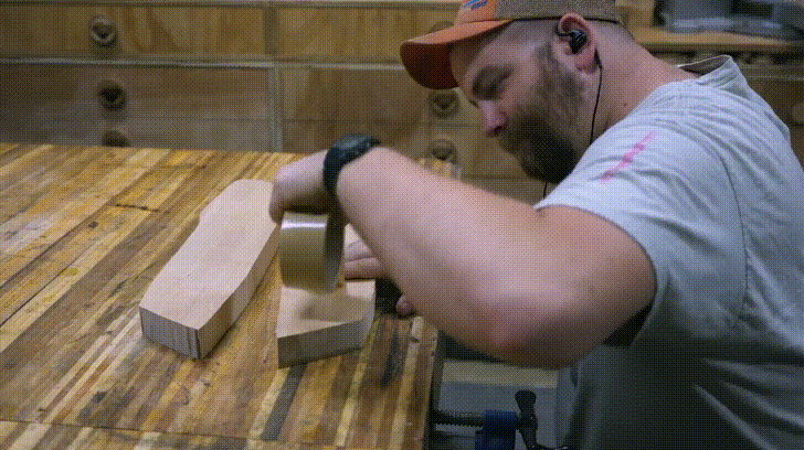 carving a giant diresta utility knife from wood 5 GIF.gif