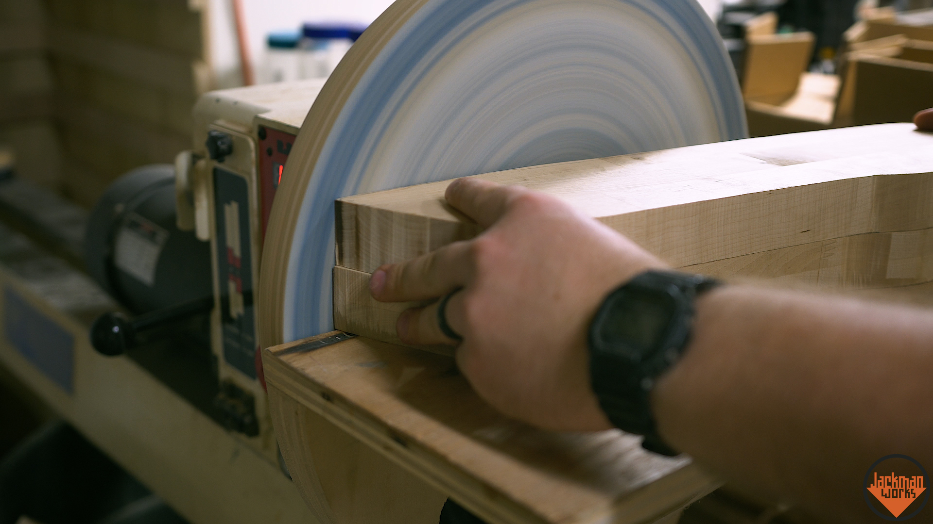 carving a giant diresta utility knife from wood 6.jpg