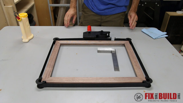 checking square on mitered frame.jpg