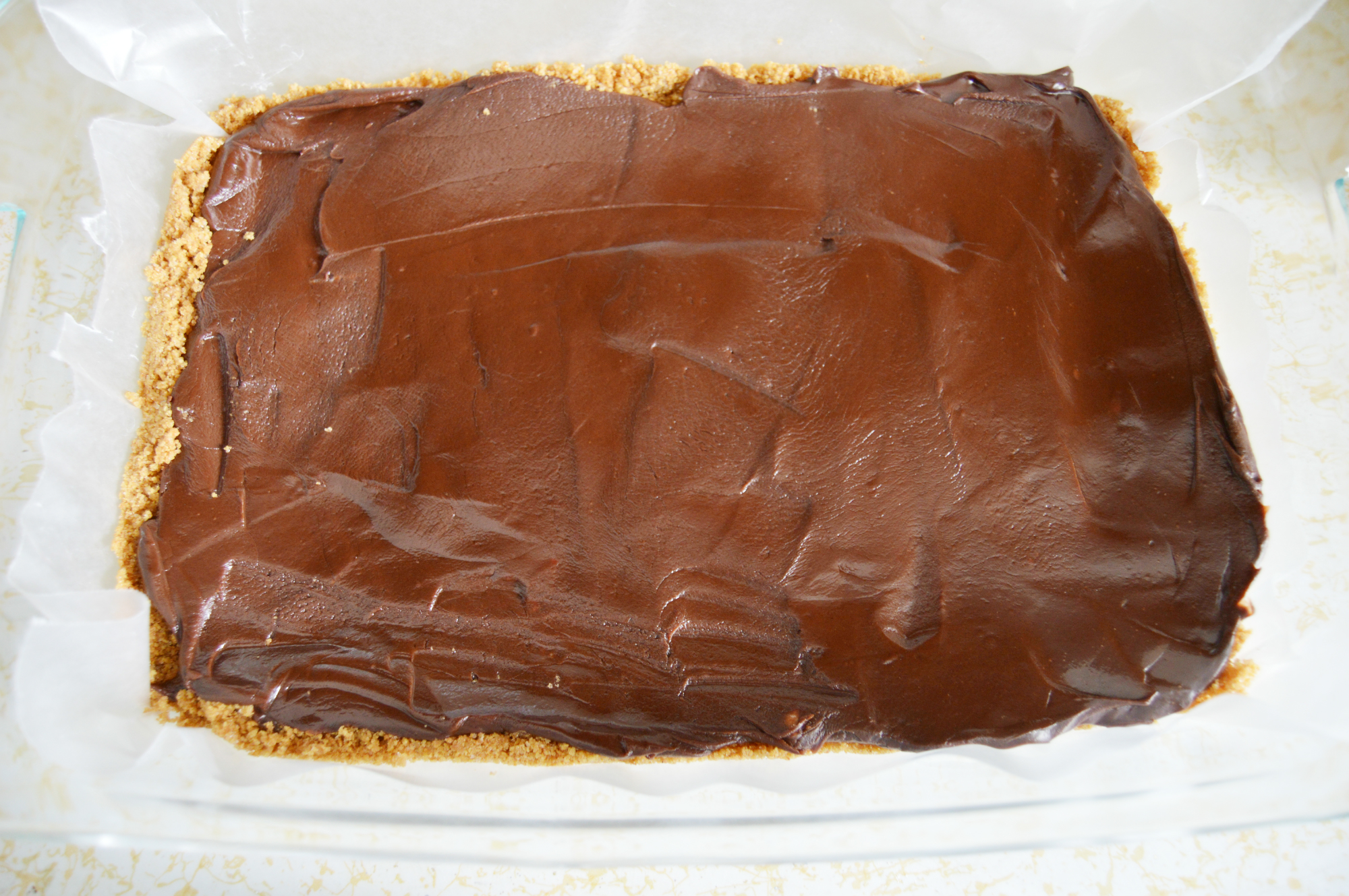 chocolate fudge in the pan.jpg