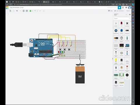 circuit design of automaton circuit tinkercad