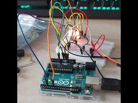 code test on 2 LEDs