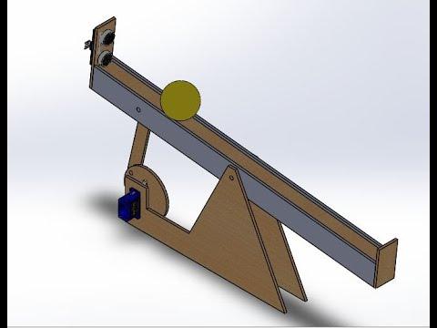 control PID de un sistema barra bola (Ball and Beam)