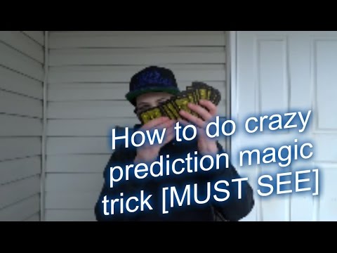 crazy prediction magic trick with cards [MUST SEE]