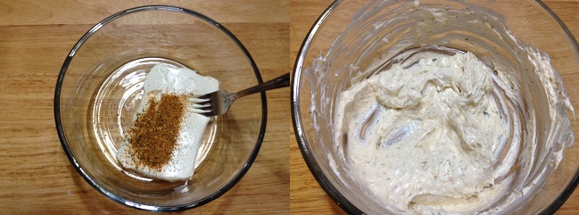 creamcheese and spice mixes for Red Potato and Sweet Pepper  Salad.jpg