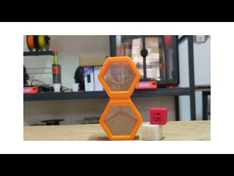 diy 3d printed hourglass