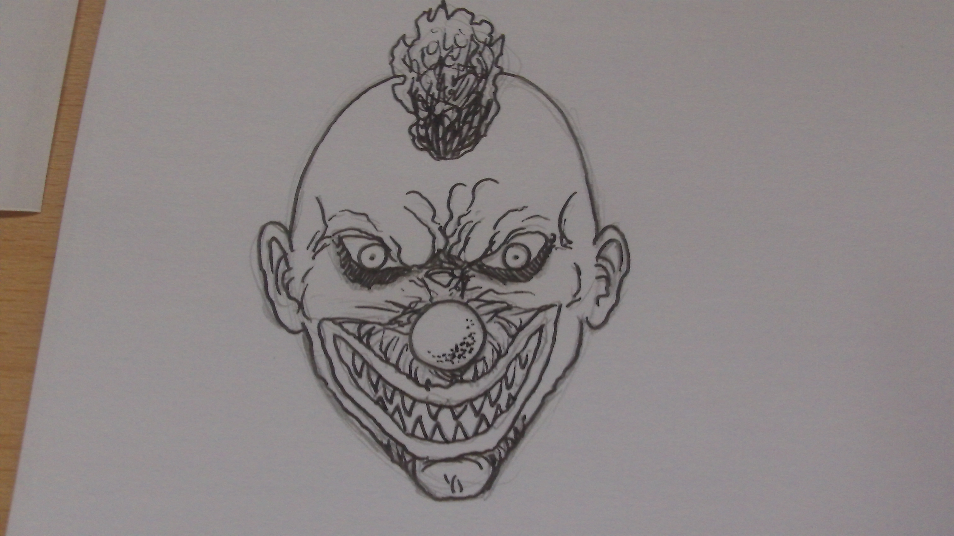 draw killer klown face.JPG