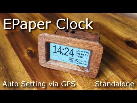 epaper clock