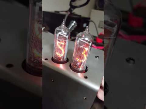 final prototype for nixie clock instructable