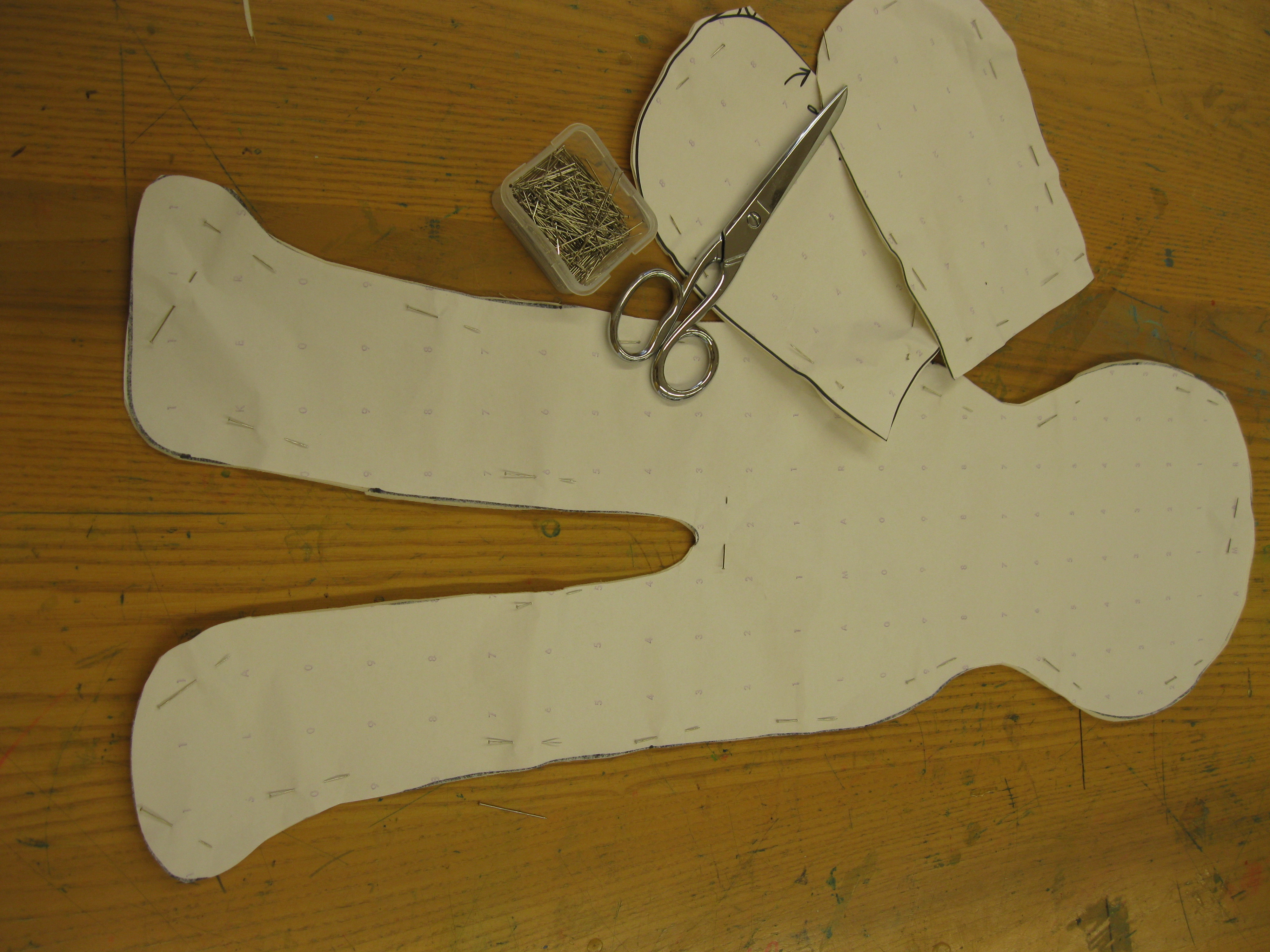 finished cutting body and arms.JPG