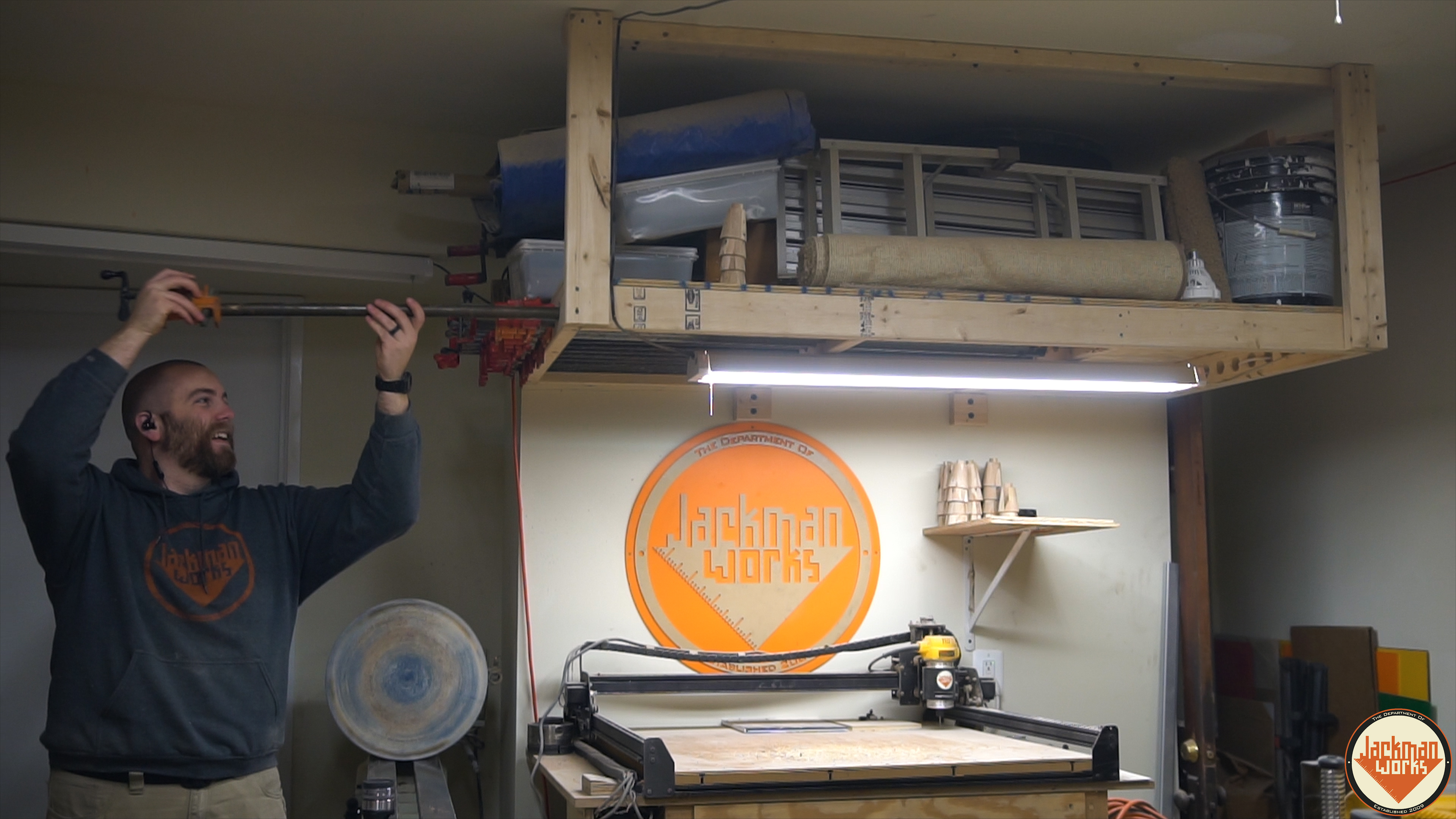 floating garage storage loft and clamp rack 22.jpg