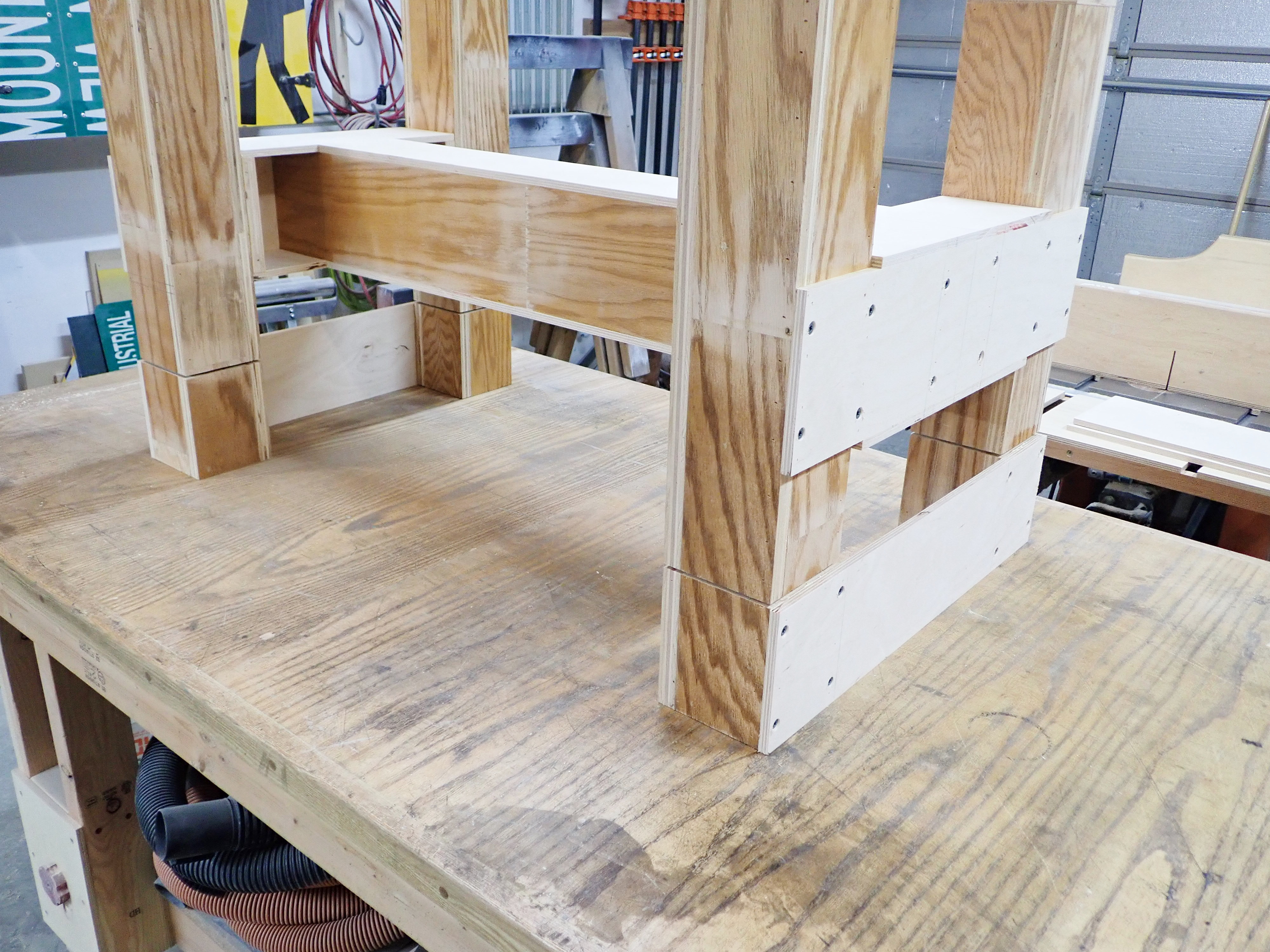 homemade height adjustable table (35).JPG