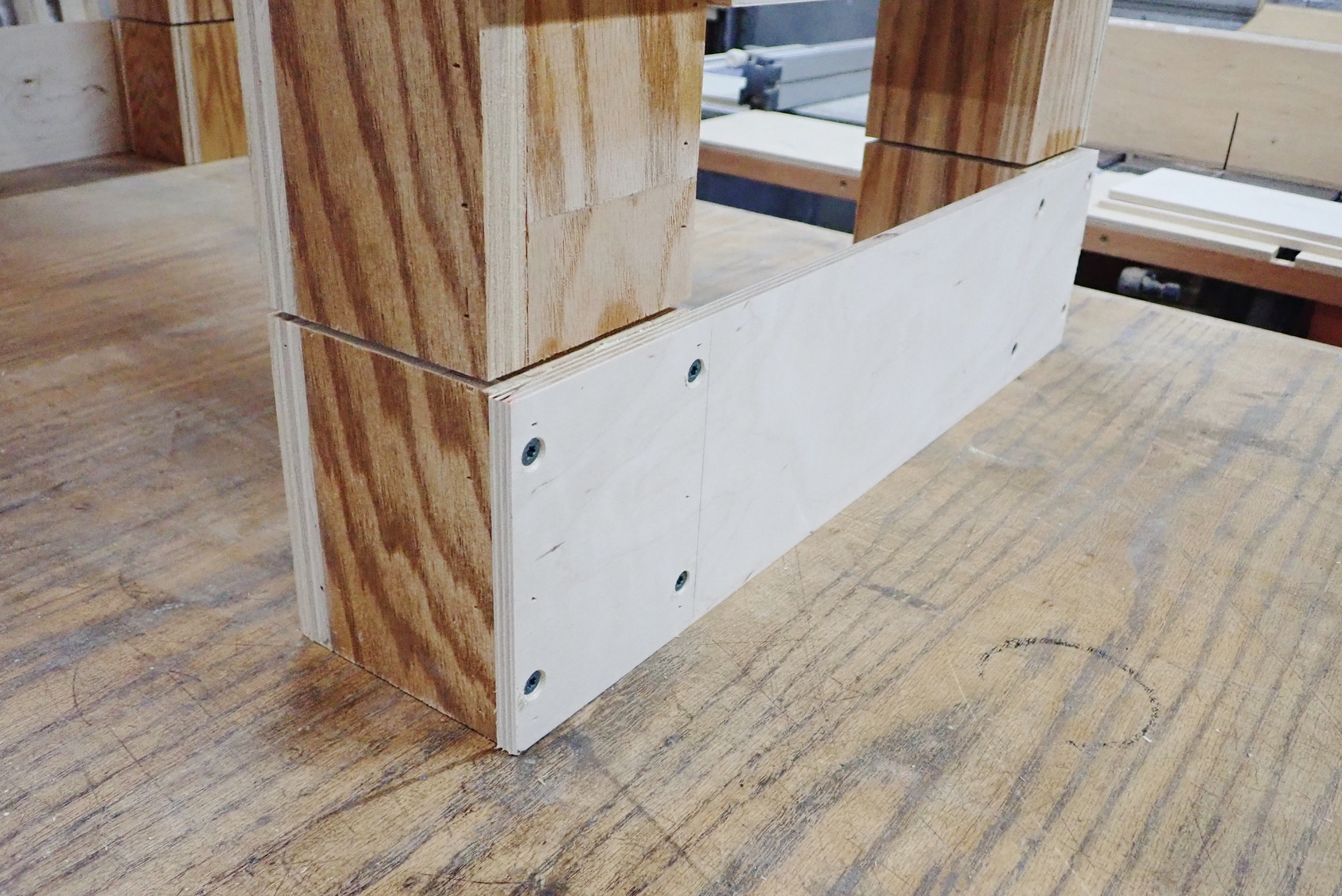 homemade height adjustable table (36).JPG