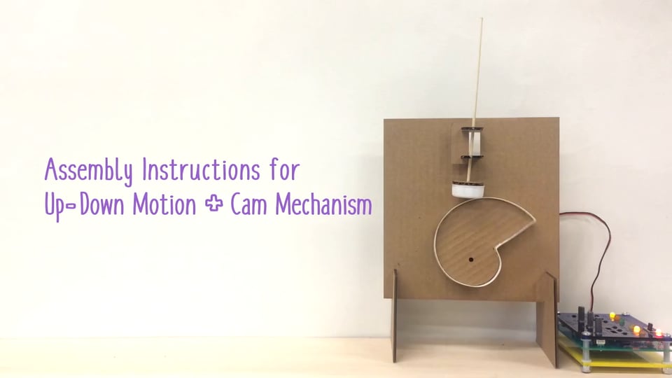 how to assemble the up-down + cam