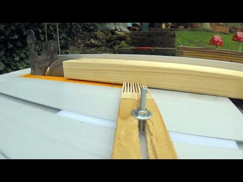 how to make a featherboard from lolly pop sticks table saw