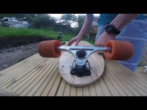 how to make a long board from pallets