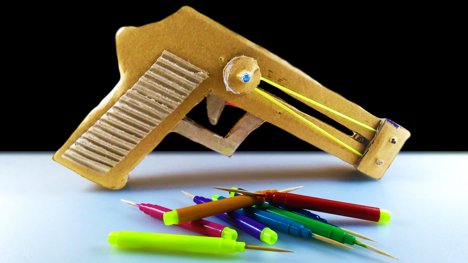 how to make a pistol gun at home with cardboard easy diy for kids 02.jpg