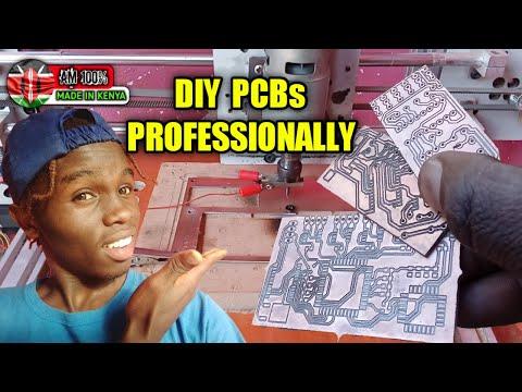 how to make diy PCBs at home etching PCBs milling PCBs printed circuit board #pcb #PCBs