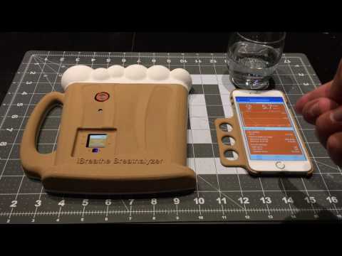 iBreathe Breathalyzer Full Demo