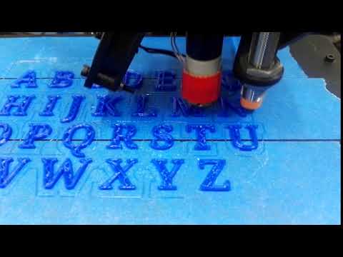 impresion letras en 3D