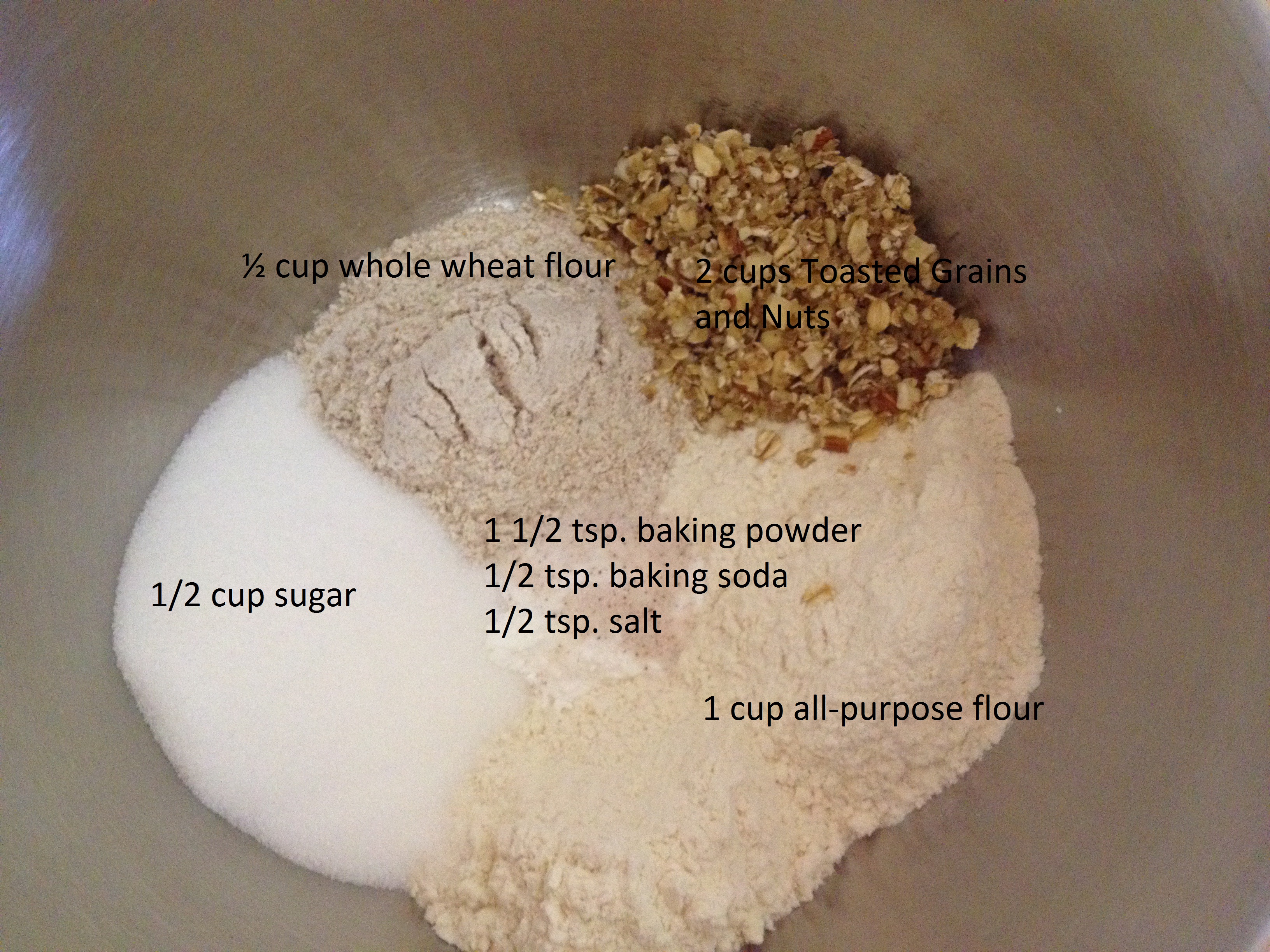 ingredients for Toasted Whole Grain Orange Muffins.JPG