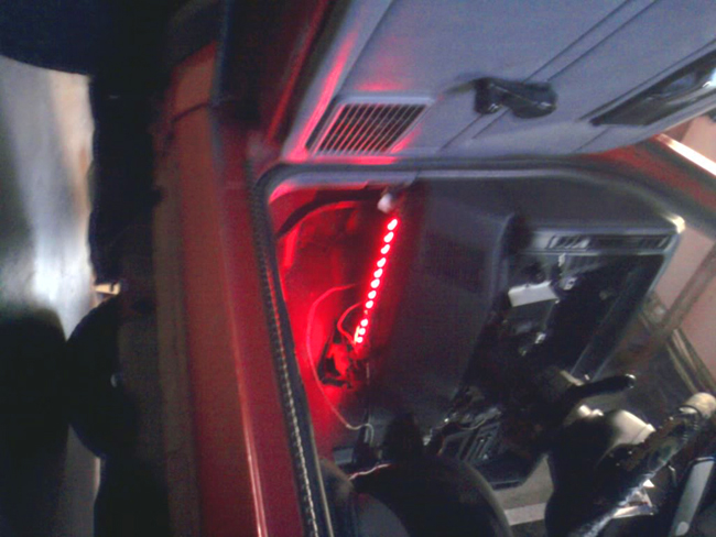 install LED strip under the dash - 3.jpg