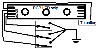 install LED strip under the dash - 5.jpg