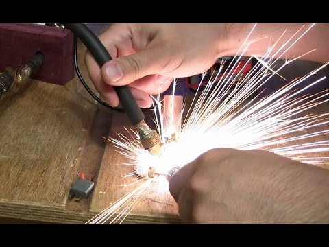 lithium powered spot welder