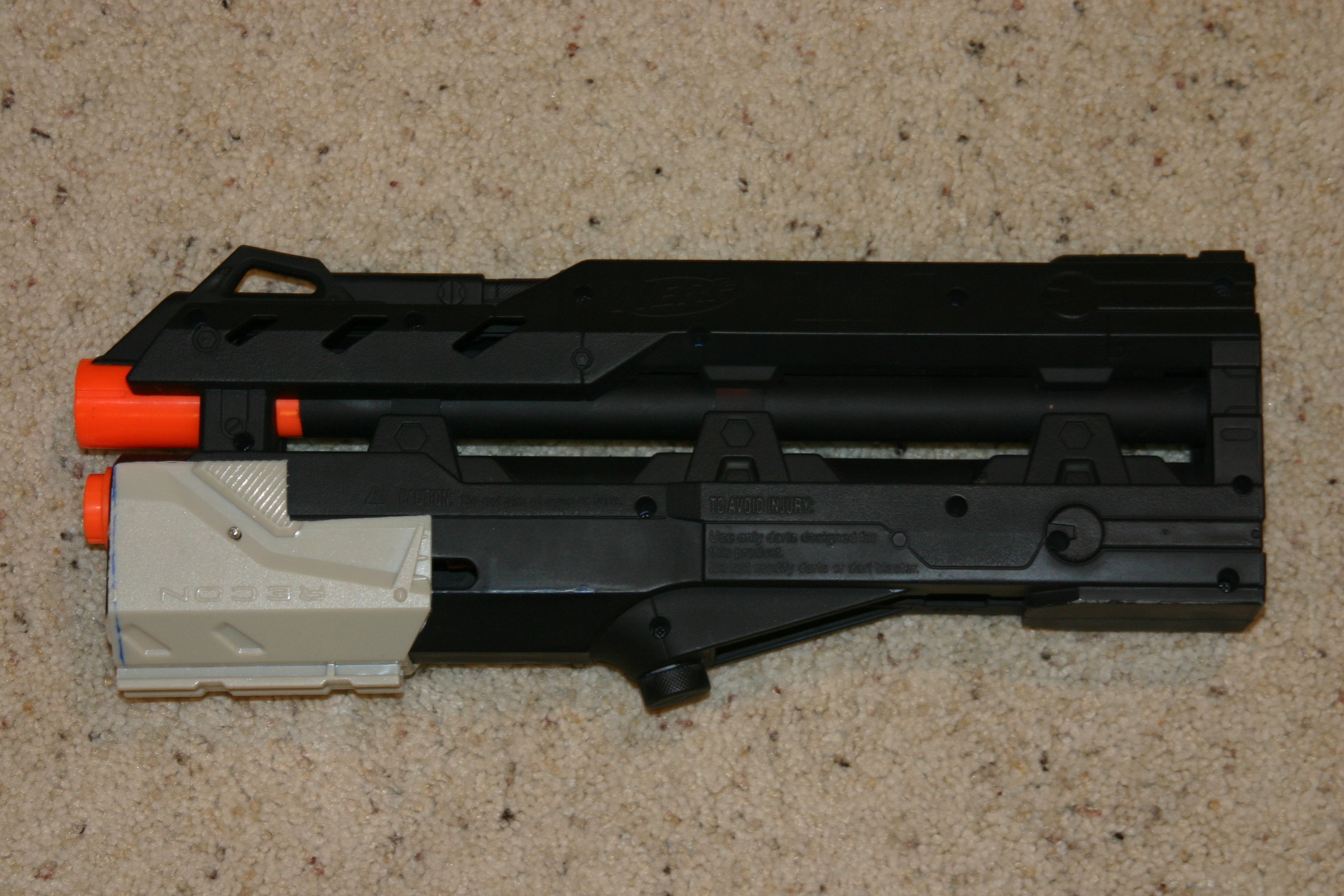 m41a pulse rifle mod - front gun part 3.JPG