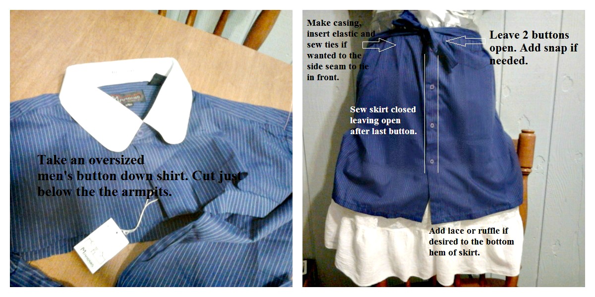 men's shirt skirt refashion.jpg