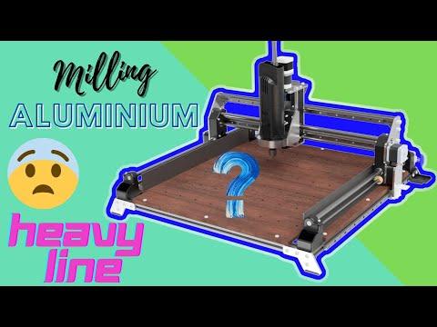 milling aluminium on diy cnc machine upgrade