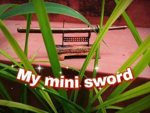 mini sword ( DIY )