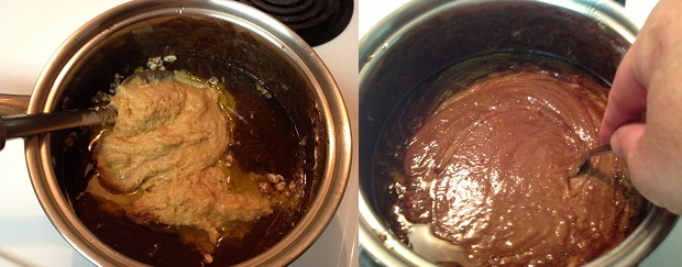 mix cake batter with coffee-chcolate mixture.jpg